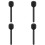 4X Handheld Draadloze Microfoon Handgreep Stick Plug And -Handgreepadapter voor  SYNCO Comica 1