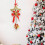 Christmas bell pendant gold silver red star angel tree 4