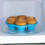 Mini silikonmuffinsform rundt cupcakebrett, 12 kopper 5