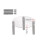 Acrylic Cake Display Rack Metal Stand 12-inch 2