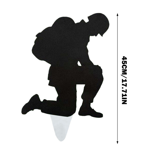 Muistopäivän puutarhakyltti puinen 45 cm 2