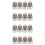 AC 220V B22 to E14 Base Socket Light Lamp Bulb Adapter Holder 16pcs 1
