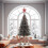 Étoile de Noël lumineuse à paillettes (1 pièce) 4