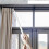 Vertikal persiennstång, vit plast, 60 cm 2