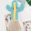 Cactus Wall Hanging Ornament - Woven Nursery Decor, Light 5