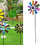 28-Zoll-Windrad-Gartendekoration mit Metallstab 3