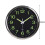 Laxiabr Wall Clock Black 12 Inch Silent Quartz 3