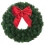 Kunstig juleblomsterkrans 30 cm og 40 cm 2