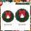 Kunstig juleblomsterkrans 30 cm og 40 cm 3