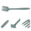 Forchetta per pasta in silicone, 4 pezzi 2