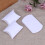 Boîtes à dragées blanches en forme de coussin pour mariage (12 pièces) 4