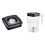 Square Blender Cup Lid Plastic Easy-Clean 1pc 4