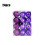 Christmas Hanging Balls Purple 24 Pieces 2