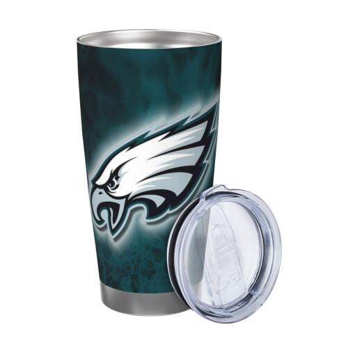 Eagles fodboldtema termokrus 20oz rustfrit stål 1