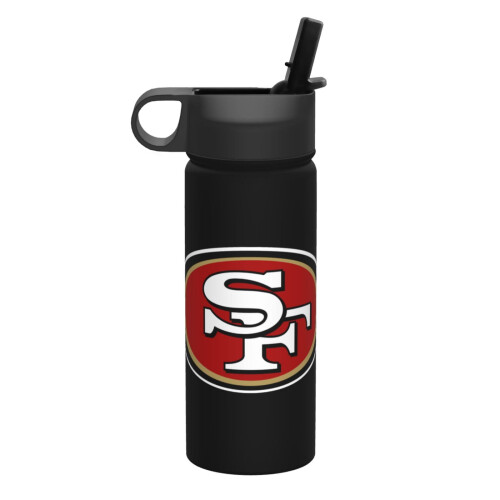SF49ers isoleret vandflaske i rustfrit stål 18oz 1
