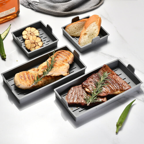 Plaque de cuisson en silicone antiadhésive résistante à la chaleur 2