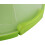 Portable cake carrier green translucent dome 10.4 inch 3