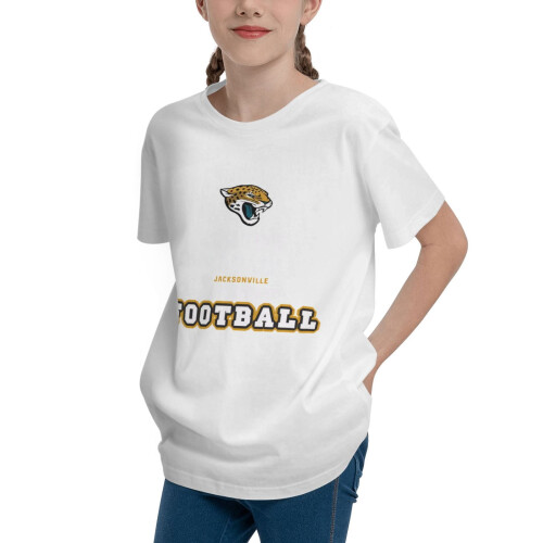 Παιδικό κοντομάνικο μπλουζάκι JJ Jaguars με αθλητικό λογότυπο 1