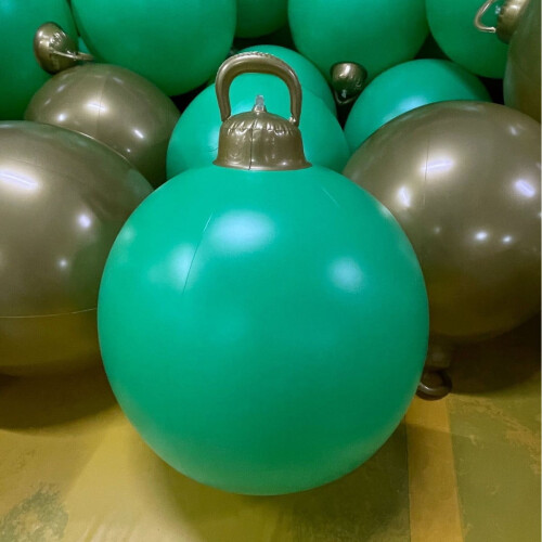 Aufblasbare Weihnachtskugel, 63,5 cm, PVC, Außendekoration 1