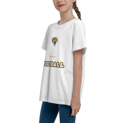 Παιδικό κοντομάνικο μπλουζάκι JJ Jaguars με αθλητικό λογότυπο 2