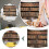 Vintage-Wandteppich für Bücherregal, 1-teilig 2