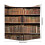 Vintage-Wandteppich für Bücherregal, 1-teilig 3