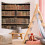 Vintage-Wandteppich für Bücherregal, 1-teilig 5