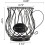 Coffee Pod Holder Metal Mug Organizer Black 2