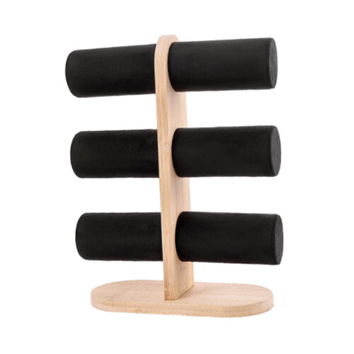 Black bangle bracelet holder jewelry organizer 2