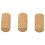 Bouchons de vin en bois, forme conique droite, 200 pièces 5