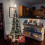 XEOVHV pre-lit Christmas tree 4 ft green silver with warm 5
