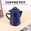 Emaille koffiepot 1,2 liter handwaterkoker 4