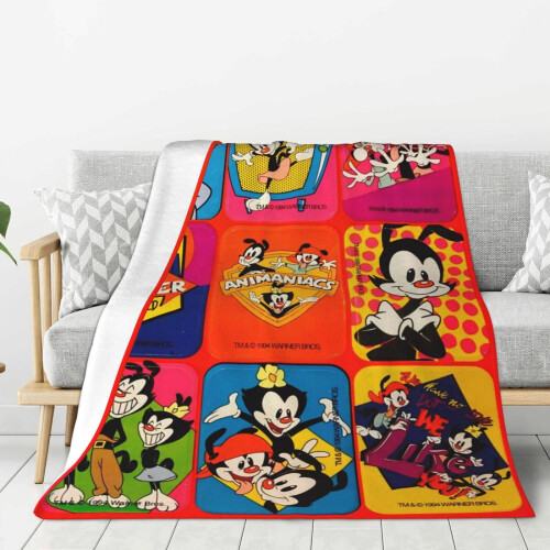 Couverture en peluche Animaniacs 80" x 60" 2
