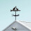 Δείκτης κατεύθυνσης ανέμου από σίδερο Weathervane 265x358mm 4
