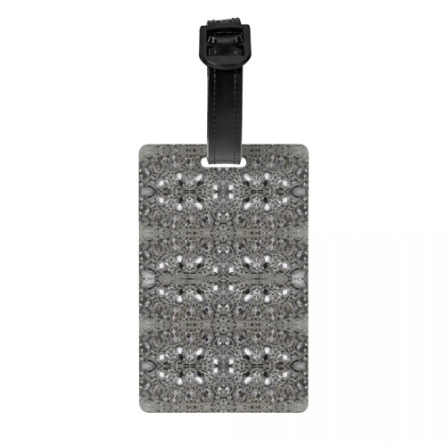 Rhinestone Luggage Tag for Suitcase 2 Pack 1
