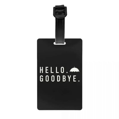 Luggage Tags for Suitcases Umbrella Academy 2 Pack 1