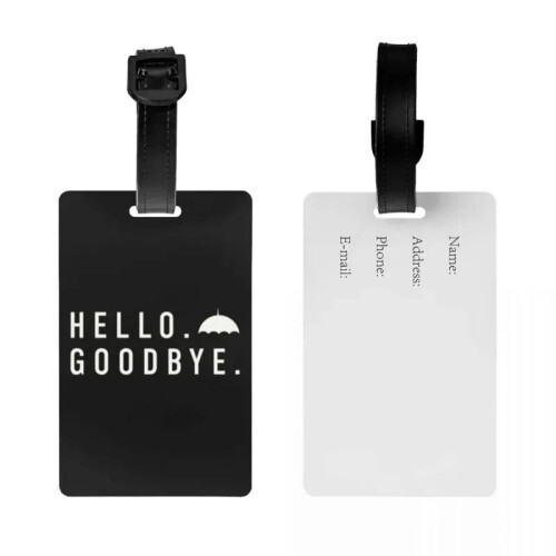 Luggage Tags for Suitcases Umbrella Academy 2 Pack 2