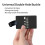 Luggage Tags for Suitcases Umbrella Academy Design 2-Pack 4