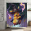 Σίδερο κουρτίνας ντους Pokemon 72x72 ίντσες 3