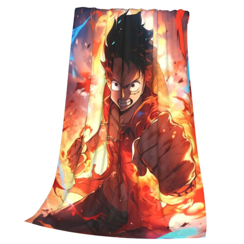 Couverture polaire douce One Piece, jeté de 203 cm x 152 cm 2