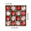 Christmas Tree Balls Ornament Set Red White Shatterproof 4