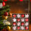 Christmas Tree Balls Ornament Set Red White Shatterproof 5