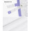 Purple lavender window valance curtain 1 piece 4
