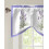 Purple lavender window valance curtain 1 piece 5