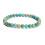 Armband aus hellblauen Meeressediment-Jaspisperlen, 6 mm, 3 Stück 2