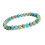 Armband aus hellblauen Meeressediment-Jaspisperlen, 6 mm, 3 Stück 3