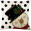 Conjunto de 4 capas de almofada vermelhas de Natal com boneco de neve, 45x45cm. 2