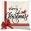 Conjunto de 4 capas de almofada vermelhas de Natal com boneco de neve, 45x45cm. 4
