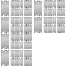 150X Safety Nail Plate for Wood Studs Cable Protector Plate Steel Safety Plate for Wood Stud Anti Nail Protection Plate