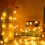 LED-ljusslinga bubbelformad 10-LED 1,5m batteridriven 5